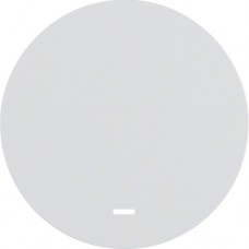 Клавиша Berker 1Х с линзой, пол.белизна, R.x (16212089)