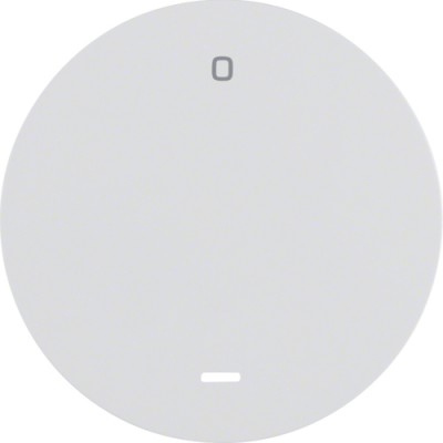 Клавиша Berker 1Х с линзой с знаком 