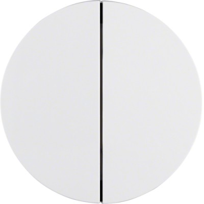 Клавиша Berker 2Х для нажимного диммера, пол.белизна, R.x (85142139)