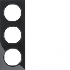 Рамка Berker 3Х пластик/черный, R.3 (10132245)