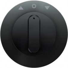 Накладка Berker поворотного выключателя для жалюзи, черная, R.x (10802045)