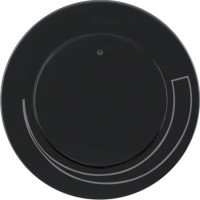 Накладка Berker для регулятора числа оборотів, чорна, R. x (11372035)