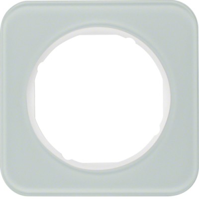 Рамка Berker 1Х скло/підлога.білизна, R. 1 (10112109)