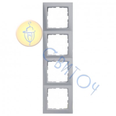 5310148984 Рамка 4Х алюміній S.1