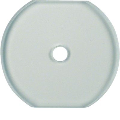 Накладка Berker стеклянная середня для поворотных выключателей, GLASSERIE (1095)