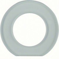 Рамка Berker 1Х стеклянная концевая GLASSERIE (109200)