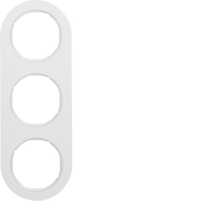 Рамка Berker 3Х пластик/пол.белизна, R.Classic (10132089)