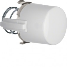 Заглушка Berker для кнопки и свет.сигнала Е10, пол.белизна, 1930/GLASSERIE (1225)