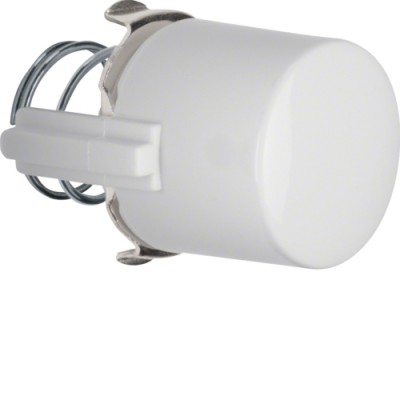 Заглушка Berker для кнопки и свет.сигнала Е10, пол.белизна, 1930/GLASSERIE (1225)