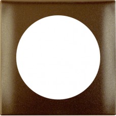 Рамка Berker 1Х КОРИЧНЕВАЯя матовая, INTEGRO (918272501)