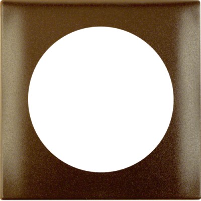 Рамка Berker 1Х КОРИЧНЕВАЯя матовая, INTEGRO (918272501)