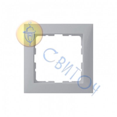 5310118984 Рамка 1Х алюміній S.1