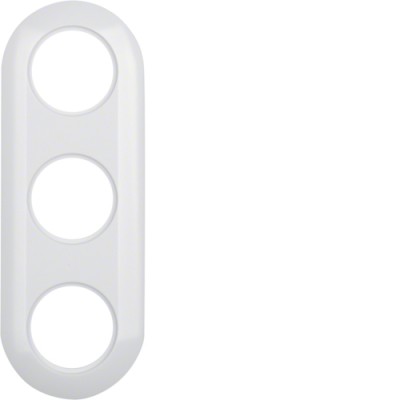 Рамка Berker 3Х пол.белизна, 1930 (138139)