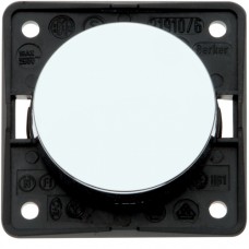 Выключатель/переключатель Berker, хромированная поверхность, 16АХ/250В, INTEGRO (936562518)