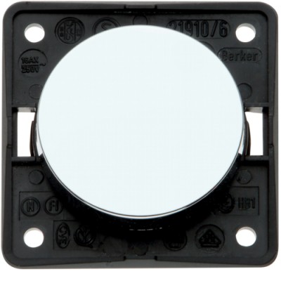 Выключатель/переключатель Berker, хромированная поверхность, 16АХ/250В, INTEGRO (936562518)