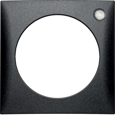 Рамка Berker 1Х з лінзою, антрацит матова, INTEGRO (919872505)