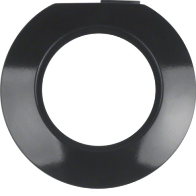 Рамка Berker 1Х концевая, черная, 1930 (138141)