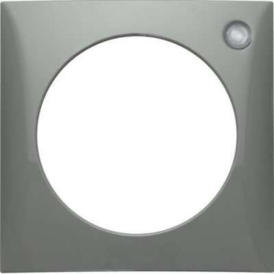 Рамка Berker 1Х з лінзою, сіра, INTEGRO (919872506)