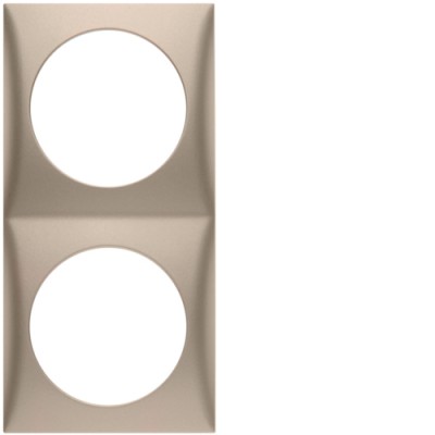 Рамка Berker 2Х шампань матовая, INTEGRO (918262533)