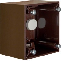 Коробка Berker 1Х висока, КОРИЧНЕВАЯя, INTEGRO (911512501)