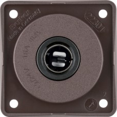 Розетка Berker для авто, КОРИЧНЕВАЯя матовая, 16А/6-24В, INTEGRO (945172501)