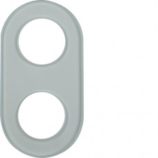 Рамка Berker 2Х скляна GLASSERIE (1102)