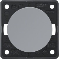 Выключатель Berker крестовой, серый, 16АХ/250В, INTEGRO (936572507)