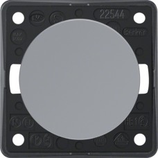 Вимикач Berker хрестовій, сірий, 16АХ/250В, INTEGRO (936572507)