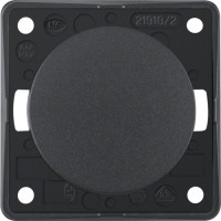 Вимикач Berker 2-полюсний, антрацит матовий, 16АХ/250В, INTEGRO (936522505)