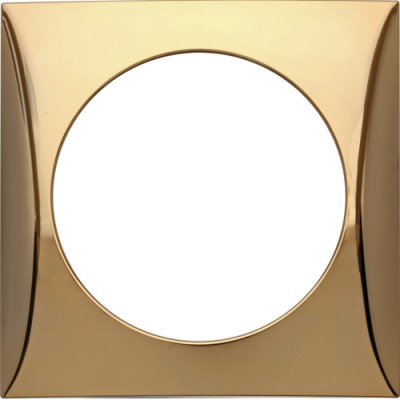 Рамка Berker 1Х золото, INTEGRO (918272538)