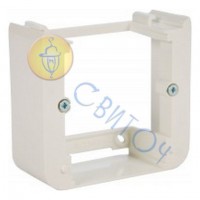 13012703 Адаптер з/у 1Х додатковий білий REGINA