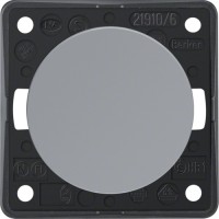 Выключатель/переключатель Berker, серый, 16АХ/250В, INTEGRO (936562507)