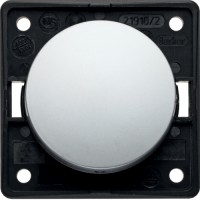 Вимикач Berker 2-полюсний, хром.мат, 16АХ / 250В, INTEGRO (936522528)