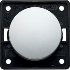 Вимикач Berker 2-полюсний, хром.мат, 16АХ / 250В, INTEGRO (936522528)