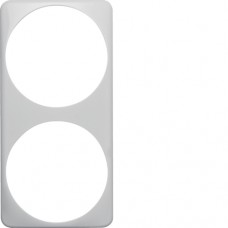 Рамка Berker 2Х для уменьшения глубины на 10мм, пол.белизна, MOBIL R TWIN (9194409)