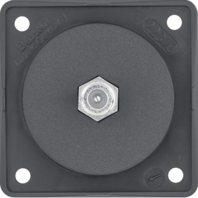 Розетка Berker SAT, антрацит матова, INTEGRO (945192505)