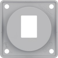 Накладка Berker для AMP Modular Jacks, серая матовая, INTEGRO (945572507)