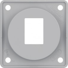 Накладка Berker для AMP Modular Jacks, сіра матова, INTEGRO (945572507)