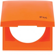 Рамка Berker 1Х з кришкою з написом IP44, помаранчева, INTEGRO (918282594)