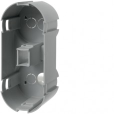 Підрозетник Berker подвійною з зах.від/дітей вертикальний, сірий, INTEGRO/MOBIL R TWIN (9191101)