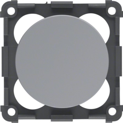 Поворотный диммер Berker для ЛН и НВГЛ, серый, 12В/10-60Вт, INTEGRO (928762507)