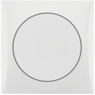 Поворотный потенциометр Berker 1-10В с рамкой, пол.белизна, 6А/230В, INTEGRO (928912509)