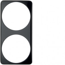 Рамка Berker 2Х черная, MOBIL R TWIN (9194205)