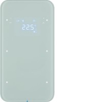 Скляний сенсор Berker 2-кан. з регул.темп-ри, пол.білизна, TS Sensor R. 1 (75642060)