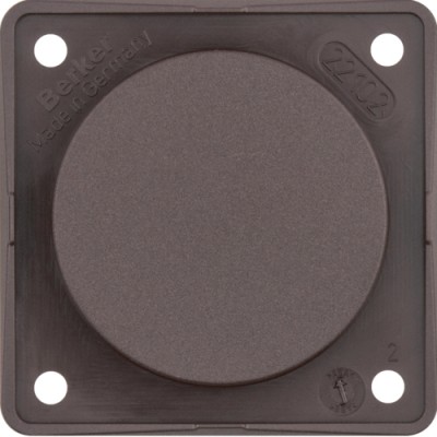 Заглушка з супортом, КОРИЧНЕВАЯя матова, INTEGRO (945162501)