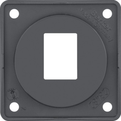 Накладка Berker для AMP Modular Jacks, антрацит, INTEGRO (945572505)