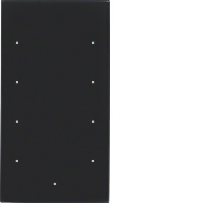 Стеклянный сенсор Berker 4-канал., черный, TS Sensor (168405)