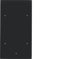 Скляний сенсор Berker 2-канал., конфігурується, чорний, TS Sensor (169205)