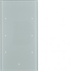 Стеклянный сенсор Berker 3-канал., конфигурируемый, алюминий, TS Sensor (169307)