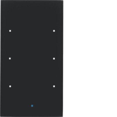 Стеклянный сенсор Berker 3-канал., 